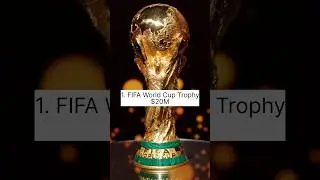 Top 10 Most Expensive Sports Trophies In The World #shorts #shortsfeed #youtubeshorts