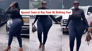 Spanish Town at Day Time 4k Walking Tour