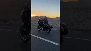 A ride through the desert clears the mind. Rider Rob Fortier on Harley Davidson 2021 Wannabe FXLRST