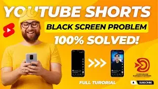 How to fix youtube shorts black screen problem | youtube shorts black screen problem solution