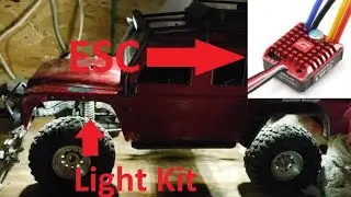 How to make a non Traxxas ESC work with their light kit.