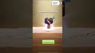 Today I Got Free Hammer of Fighting in Clash of Clans