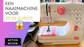 Het lijkt wel speelgoed, is het dat ook? Review Action naaimachine