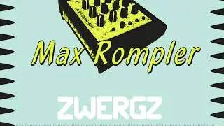 Max Rompler - MFB Nanozwerg Synth used as single sound source. RIP Manfred Fricke