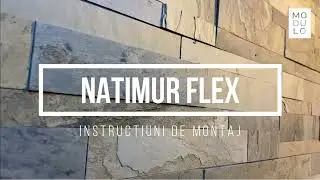 Natimur Flex – Tutorial de instalare | Panouri decorative 3D din piatră naturală | Placare pereți