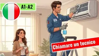 🇮🇹 ИтальянСкий язык С НУЛЯ. Урок 7: Вызов СпециалиСта.  (A1-A2) 10 итальянСких разговоров.