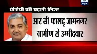 Gujarat Polls: BJP Announces First List of Candidates
