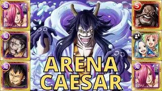 OPTC ARENA CAESAR 3 TEAMS! (One Piece Treasure Cruise)