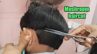 Mushroom haircut step by step/how to do mushroom haircut/baby haircut/easy haircut/boy haircut