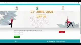 How to get Yoga Volunteer Certificate from Government of India, Ayush Ministry