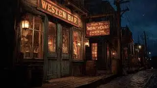 Rainy Night By The Western Bar &bull; Slow Lofi Beats