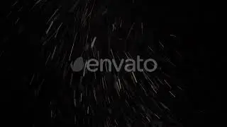 Floating Transparent Dust Particles Are Shining on a Black Background. | Stock Footage - Envato ...