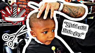 SON'S FIRST BARBER EXPERIENCE