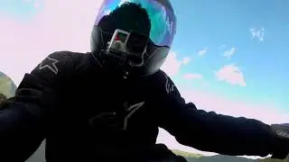 Kawasaki Z 900 onboard