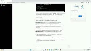 python code block comment