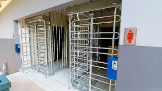 Solar Powered Turnstiles with Coin Acceptors | Turnstiles | Blue Engineering | South Africa