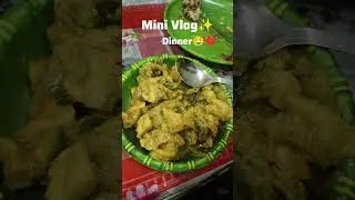 Mini Vlog Raater dinner🤤❤️#minivlog #shortvideo #Video