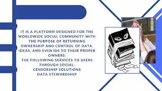 Decentralised solcial media