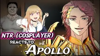 (NTR) a cosplayer doing her best at work reacts to MC as APOLLO (record of ragnarok) GACHA REACTS   