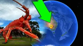 The Big Lobster on Google Maps!