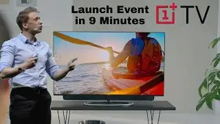 OnePlus TV Launch Event in 9 Minutes