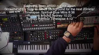MARATHON WOMAN: Analog Story Improvisations. Behringer Model D, SE02, Elektron Analog4, Volcas,