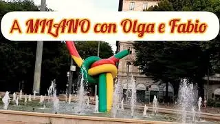 Путешествие по Милану с Ольгой и Фабьо.Milano castello e non solo da Olga e Fabio.Италия Милан 2020