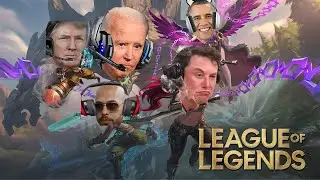 US Presidents Play League Of Legends with Elon Musk & Andrew Tate part2