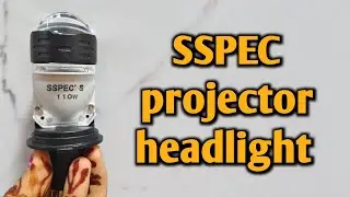 Sspec projector headlight