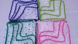 فولارات بالكروشي / بثوب حياتي مزوق و بألوان زاهية