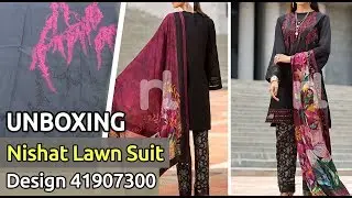 New NISHAT Designer Lawn Suit 2019 | Unbox | Latest Pakistani Dress Design 41907300