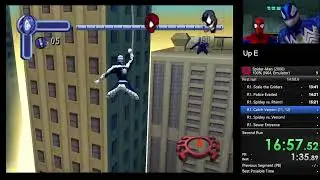 Spider-Man (2000) [N64, Emulator], 100% - 1:21:31 (Web The Record 2024)