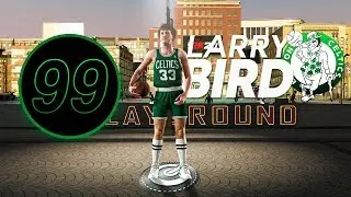 99 OVR LARRY BIRD GREENS from HALFCOURT in NBA 2K20