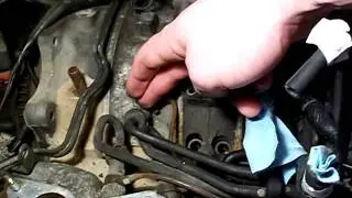 Mazda RX7 13b engine oil metering pump removal