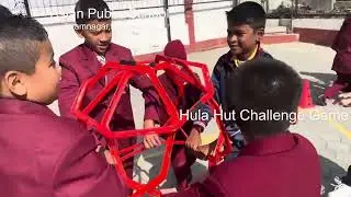 Hula Hut Challenge: Team Building Game.