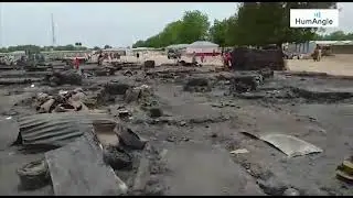 IDP Camp Gutted By Fire As ISWAP Attacks Three Borno Communities