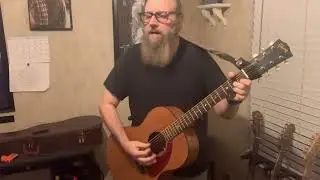 Nobody Knows You When You&rsquo;re Down And Out Clapton unplugged acoustic cover on a 1961 Gibson LG-0