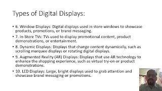 100 Types of visual merchandising Chapter H