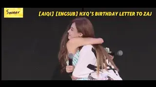 [AIQI] [ENGSUB] 77's birthday letter to ZAJ