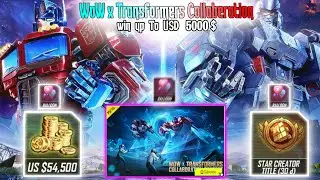 WOW Transformers Collaboration Creation Contest | LEGEND OP | #pubgmobile  #pubgmwowmap