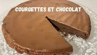Avec une courgette, pr&eacute;parez le meilleur fondant au chocolat 🍫 ce g&acirc;teau est surprenant !