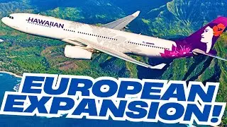 Hawaiian Airlines european expansion! #hawaiian #alaskaairlines #777 #usa
