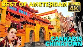 The Best of Amsterdam (4K) - Zeedijk Chinatown & Cannabis Culture