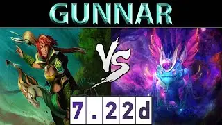 Gunnar [Windranger] vs [Puck] ► SEA Ranked ► Dota 2 7.22d
