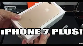 Gold iPhone 7 Plus 256GB Unboxing!