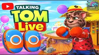 Talking Tom Gameplay Live 😹 Funny 🤣 Non Stop Fun | #TalkingTom #GamingLive #Shorts #Live