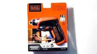 Подробный обзор аккумуляторной отвертки BLACK+DECKER 4V MAX | Стоит ли покупать?