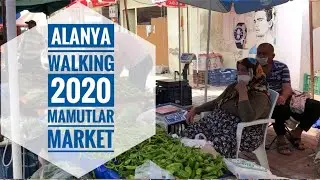 alanya walking 2020 - mahmutlar market day