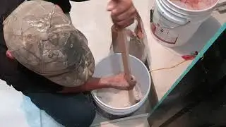 (VIDEO 2) COMO PREPARAR LA MESCLA PARA PEGAR AZULEJOS O VITROPISOS