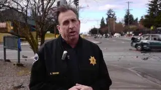 High speed crash at 96th and S Hosmer